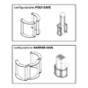 Configurazione UNI-SAVE per POLY e ELIOX