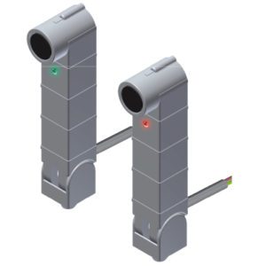 fotocellule di sicurezza con design contro l'intrappolamento