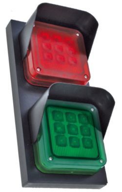 Traffic 2 - feu signalisation led multitension deux lentilles verte rouge