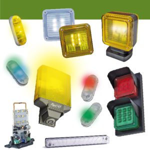 Lampeggiatori, segnalatori, semafori a LED